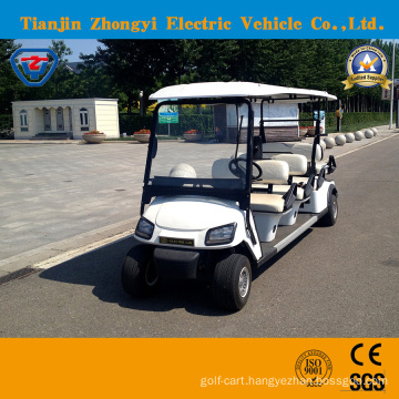 Zhongyi 8 Seats off Road Classic Shuttle Electric Sightseeing Golf Car with Ce & SGS